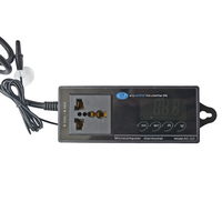 Thermostat numérique LCD électrique AC112 110V/220V pour le chauffage et le refroidissement avec hygromètre pour reptiles