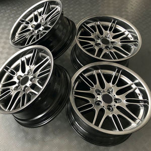 Rines de Aleación Estilo Legendario 65 5x120 de 18 Pulgadas en Negro Hipermetalizado para Automóviles de Pasajeros <span class=keywords><strong>BMW</strong></span> M5 M3 Serie 7 E28 E32 E34 E38 E39 - Product Image 5