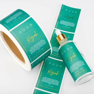 FX Printing Cosmetic Product Sticker Design Waterproof Adhesive Essencial Oil Bottle Product Label - Product Image 5