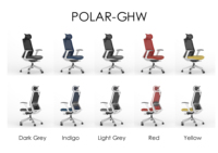 Silla de Oficina Ejecutiva Ergonómica de Lujo con Respaldo Alto y Malla, Giratoria, para Computadora, con Reposacabezas