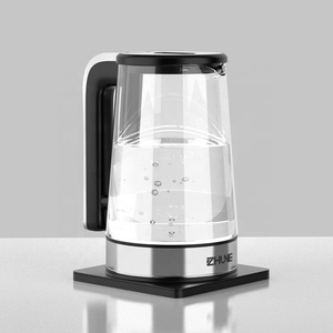 Bình đun nước điện 2.5L tùy chỉnh, ấm trà thủy tinh gia dụng mới, công suất 1500W, giữ nhiệt độ ổn định - Product Image 2