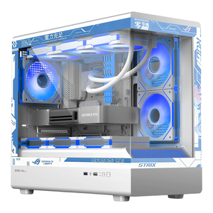 Gabinete Compacto para PC Gamer Hurricane Beast <span class=keywords><strong>Rei</strong></span> Ayanami, MATX/ITX, Panel Lateral de Vidrio Templado, Refrigeración Líquida de 360 mm - Product Image 3