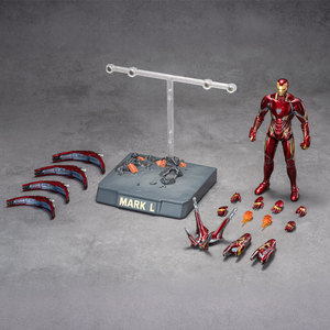 Figurine d'<span class=keywords><strong>action</strong></span> Marvel Iron Man MK50 de Zd Toys, ensemble de scène avec canon flottant, échelle 1/10, avec de nombreux accessoires, jouet de collection - Product Image 2