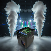 Machine à fumée verticale 18M la plus vendue, machine à jet de fumée DMX LED pour scène, canon à fumée liquide pour DJ, idéale pour les fêtes, clubs et événements