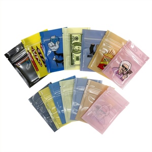 Bolsas Mylar a Prueba de Olores con Cierre a Prueba de Niños, Impresión Directa Personalizada, con Diseño de Dibujos Animados, Bolsas Pequeñas de Plástico de 1g 3.5g/7g - Product Image 2