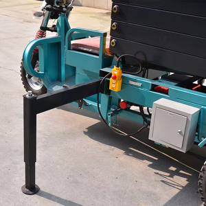 Plataforma de Trabajo Elevadora Móvil, Triciclo Eléctrico con Plataforma Elevadora de Tijera, Elevador de Tijera Móvil de Tres Ruedas - Product Image 5
