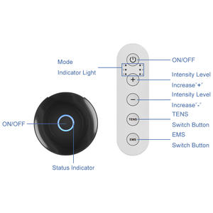 Unidad TENS inalámbrica, estimulador muscular de 32 modos para aliviar el dolor, máquina TENS recargable, estimulador muscular de pulso para espalda y hombro - Product Image 5