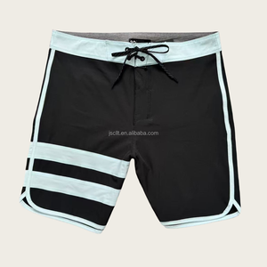 Bermudas de Baño para Hombre con Impresión Personalizada OEM, Shorts de Playa de Tejido Reciclado Elástico en 4 Direcciones - Product Image 5