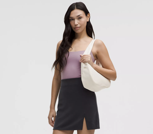 <span class=keywords><strong>Sac</strong></span> bandoulière en nylon personnalisé pour femme, style tote, avec fermeture éclair et doublure, modèle Moon Tiny Dumpling - Product Image 4