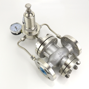 Stahlguss-<span class=keywords><strong>Pilot</strong></span> kolben gasdruck reduzierend 304 Edelstahl-Druck reduzier ventil DN15-DN200 - Product Image 2
