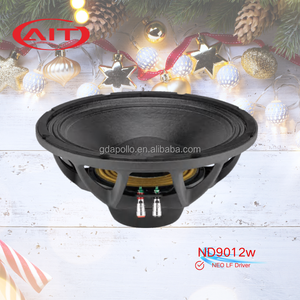 Haut-parleur de graves ND9012w UKM à cône en papier de 12 pouces, 800 W, bobine vocale de 3 pouces, aimant en néodyme, pour systèmes de basses compacts à ligne acoustique - Product Image 2