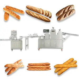 Mesin pembuat roti industri otomatis/peralatan membuat roti Prancis