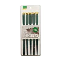 5 10 paires de baguettes lavables réutilisables en bambou japonais avec boîte-cadeau noire pour vaisselle asiatique fleur de cerisier