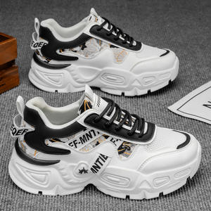 Zapatos Casuales para Hombre, Nuevos Zapatos Deportivos con Plataforma, Transpirables, Antideslizantes, Resistentes al Desgaste, con Suela Gruesa, Tendencia Deportiva, Ligeros para Verano - Product Image 1