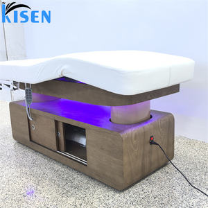 Kisen Nouveau <span class=keywords><strong>Lit</strong></span> de Beauté <span class=keywords><strong>Électrique</strong></span> Économique à 4 Moteurs, Table de Salon pour Cils, Chaise à Cils Personnalisée, <span class=keywords><strong>Lit</strong></span> Réglable de Luxe avec Armoire Lumineuse - Product Image 5