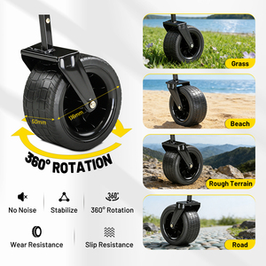 Alpicool <strong>Outdoor</strong> <strong>Garden</strong> Pull Trolley Collapsible Folding <strong>Cart</strong> Portable for Beach Camping - Product Image 3
