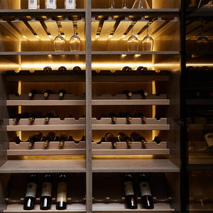 Meuble de cave moderne personnalisé Armoire à <span class=keywords><strong>vin</strong></span> en acier inoxydable 304 de haute qualité Home <span class=keywords><strong>bar</strong></span> avec stockage Armoire à liqueur - Product Image 2