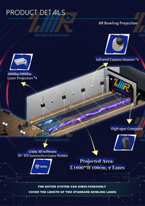 Solución de Actualización para Centros de Boliche con Proyección Interactiva de Alto Rendimiento (ROI) y Más de 30 Temas de Juego - Product Image 6
