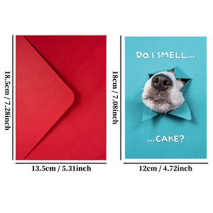 Acquisto Diretto Transfrontaliero: Biglietti d'<span class=keywords><strong>Auguri</strong></span> di Buon <span class=keywords><strong>Compleanno</strong></span> con Buste, Biglietti Carini e Divertenti per Inviare <span class=keywords><strong>Auguri</strong></span> e Messaggi - Product Image 5