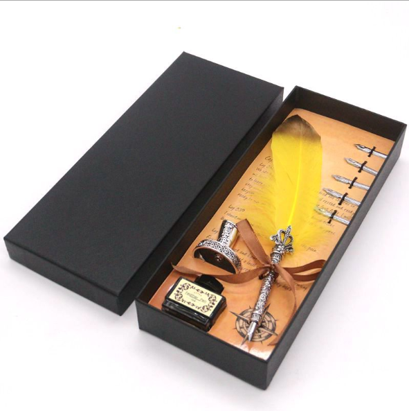 Amarillo plata NIB con caja