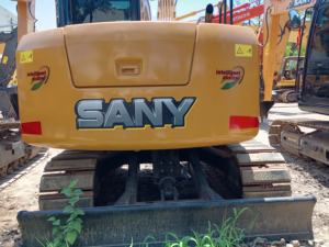 Mini pelle sur chenilles de 7 tonnes SY75C SY60 SY55 SY35U utilisée avec la boîte de vitesses et la pompe du moteur Yanmar en stock à vendre - Product Image 3