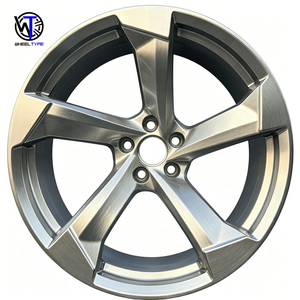 Rines Forjados de 17 18 19 20 21 22 Pulgadas 5X120 5X112, Plateados, Diseño Cóncavo Profundo, Personalizados para <span class=keywords><strong>Audi</strong></span> S8 RS8 A4 A6 A7 A8 SQ5 <span class=keywords><strong>Q8</strong></span> - Product Image 2