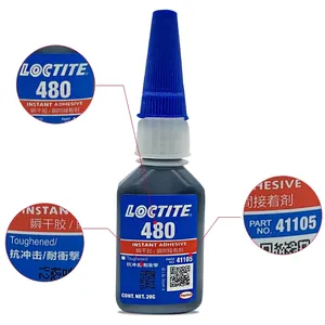 20ml Loctiter 480 Black Instant Adhesive High-strength Anti-stripping Hot And Humid Environment Tire Repair Rubber Super Glue