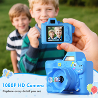 Cámara educativa para niños al por mayor pantalla de 1,3 pulgadas 300mAh batería 64GB almacenamiento mini cámara sensor CCD tipo C