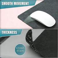 Tapis de Souris de Bureau Grand Format 30x60cm en Feutre Antidérapant à Points, Design Moderne, Logo Personnalisé, Écologique et Durable, Vente en Gros
