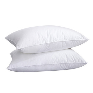 Oreillers Doux pour Dormir, <span class=keywords><strong>Textiles</strong></span> de Maison, Oreiller en Plumes de Canard Naturelles Tissées, Rembourrage en Tissu 100% Coton, Moelleux, <span class=keywords><strong>Anti</strong></span>-Acariens - Product Image 1