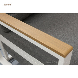 BHR Modern Aluminum Outdoor Sofa Set for Apartment Balcony <strong>2</strong> <strong>Seater</strong> <strong>Garden</strong> <strong>Furniture</strong> with Courtyard Use - Product Image 5