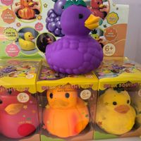 Jumbo Ananas Eend Bloemige Vulling Knijp Speelgoed Cartoon Dieren Fruit TPR Stress Verlichtend Fidget Speelgoed Kinderen Decompressie Speelgoed