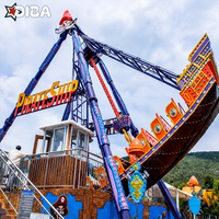 Manèges de fête foraine, attractions de parc d'attractions, bateaux vikings et pirates en fibre de verre pour enfants, à vendre