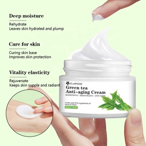 Guangdong 50g Crème Visage Nuit Tous Les Types De <span class=keywords><strong>Peau</strong></span> <span class=keywords><strong>Sensible</strong></span> Hydratant Contrôle De L'huile Pores Soins De La <span class=keywords><strong>Peau</strong></span> <span class=keywords><strong>Aloe</strong></span> <span class=keywords><strong>Vera</strong></span> Thé Vert Glycérine - Product Image 3