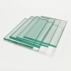 12 Mm Rõ Ràng Nhiệt Ngâm Tempered Glass Trung Quốc Nhà Máy Cao An Toàn Nhiệt Ngâm Kiểm Tra HST Cường Lực Kiến Trúc Xây Dựng Thủy Tinh