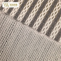 Fournisseur direct d'usine, couleur personnalisée, tissu tricoté warp 3D épaissi, respirant, 100% polyester, pour matelas, casque de sécurité, doublure intérieure