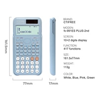 Calculatrice scientifique multifonctionnelle en plastique ABS Offre Spéciale durable pour les étudiants pour les tests scolaires et de bureau