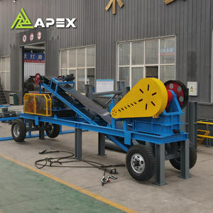 Máquina Trituradora de Fácil Mantenimiento, Estación de Trituración Móvil de Doble Rodillo para Fábrica Química, Precio de Compra de Trituradora de Rodillos de China - Product Image 2