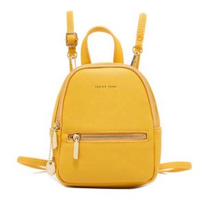 Multi-Function Female Casual PU <b>Leather</b> Shoulder Bag <b>Mini</b> Women <b>Leather</b> <b>Backpack</b> Sky Blue Color - Product Image 2