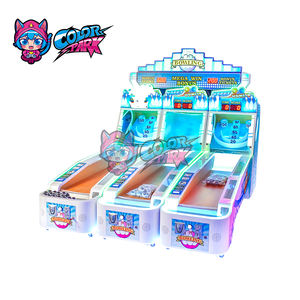 Machine de jeu d'arcade de <span class=keywords><strong>bowling</strong></span> vidéo intérieure colorée pour 3 joueurs, nouvelle, à monnayeur - Product Image 5
