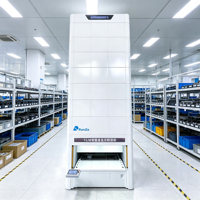 Module de levage vertical pour pièces de rechange industrielles MRO, équipement de stockage modulaire, temps de découpe, de déplacement, de pliage et d'escalade