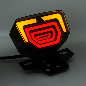 Feu arrière LED pour moto en boîte, 14x9,2 cm, pour modèles Tmx155 Gnc G125, avec lumière respirante et clignotant - Product Image 3