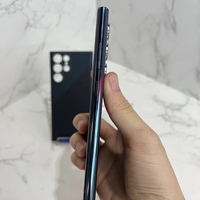Téléphone portable d'occasion Sam Sung Galaxy S22 Ultra 6,8 pouces S-Pen Android 5G 12+256 Go