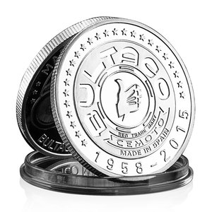 Spagna Bultaco Matador Souvenir placcato In argento moneta da collezione regalo da collezione In spagna arte moneta commemorativa - Product Image 2
