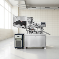 Machine de remplissage et de scellage automatique haute vitesse pour crème lissante, masque capillaire, après-shampoing et pâte capillaire