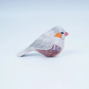 Statue d'<span class=keywords><strong>oiseau</strong></span> en bois fait à la main <span class=keywords><strong>oiseau</strong></span> Art sculpté décoration maison artisanat petit Animal Sculpture cadeaux - Product Image 6