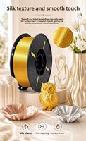 Tiges en plastique PLA mat, écologiques, qualité alimentaire, diamètre 1,75 mm, 1 kg, filament pour imprimante 3D, température d'impression 230°C, longueur Yosoo