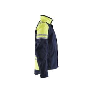 BLAKLADER - 450515198933XXXL Chaqueta de acero inherente Azul marino/Amarillo-EAN 7330509843765 ROPA DE TRABAJO RESISTENTE A LLAMAS - Product Image 4