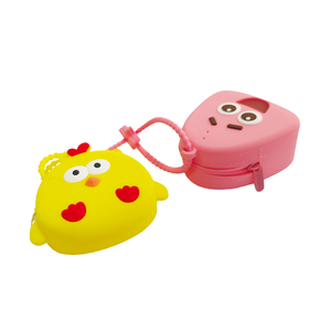 Custom Waterproof Silicone Cartoon <b>Coin</b> <b>Purse</b> for Kids Cartoon Cute Earphone Storage Bag Gift Keychain - Product Image 6