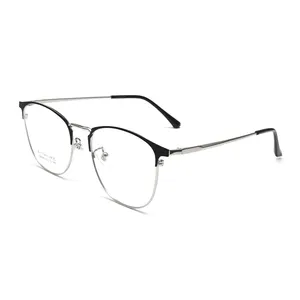 إطار نظارات نسائية, إطار نظارات نسائية ماركة (Lunettes demi-monture en alliage de titane)